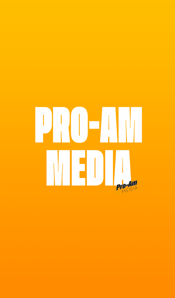 Page mobile projet Pro am Media